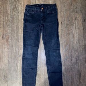 J Brand ladies size 27 dark wash (navy) jeans